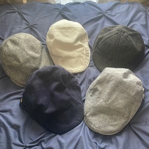 Men’s Driving Caps - bundle of 5, assorted colors